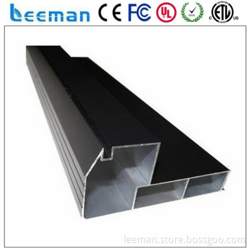 Leeman smd rgb led outdoor modules aluminium profile for frame led moving message display board